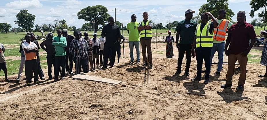 MP, DCE Inspect Ongoing Development Projects Across Kasena Nankana West