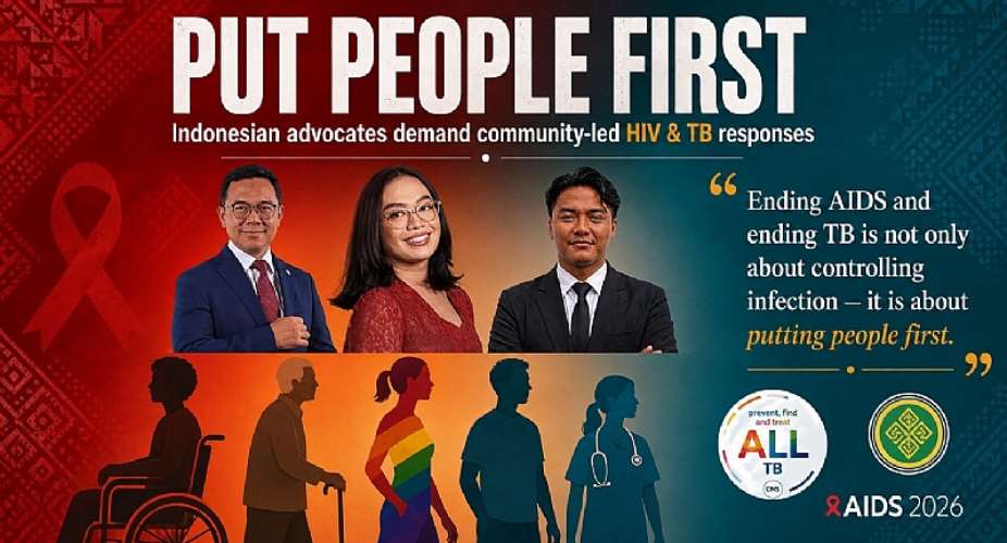 Put people first: Indonesian advocates demand community-led HIV, TB responses