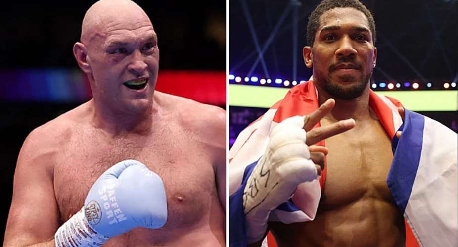Getty ImagesImage caption: Tyson Fury (left) has won 36 of his 39 fights as a professional