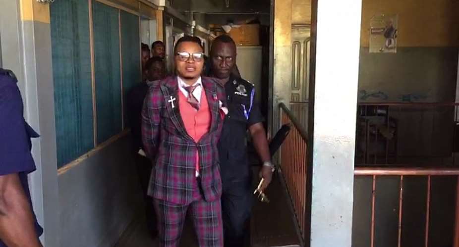 Police whisk away Bishop Obinim in handcuffs Video