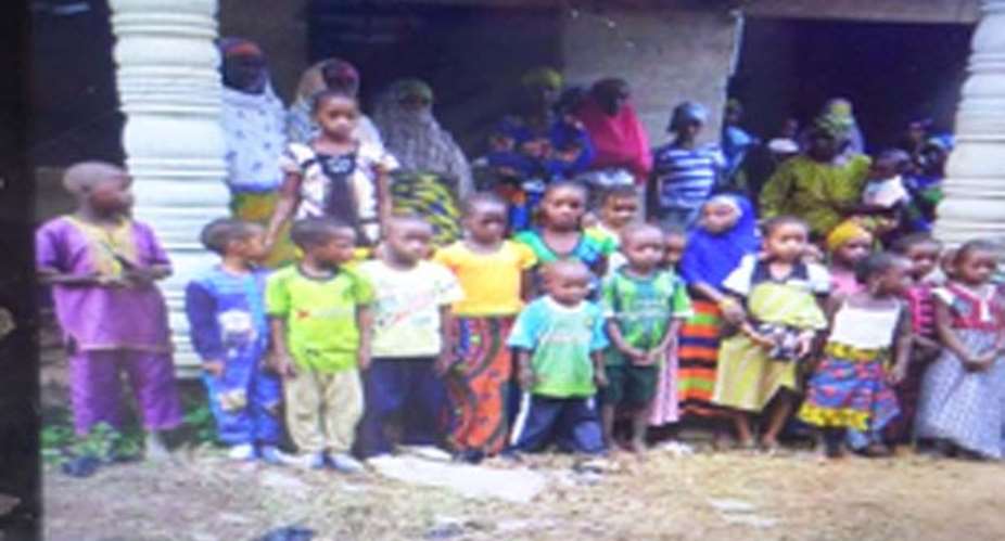 Fulani children stranded at Basari line
