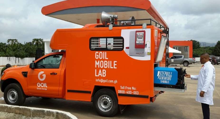 GOIL Mobile Laboratory - Quality Fuels Assured