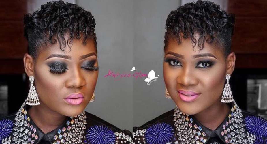 Actress, Mercy Johnson Melt Hearts with her Makeup, Hair