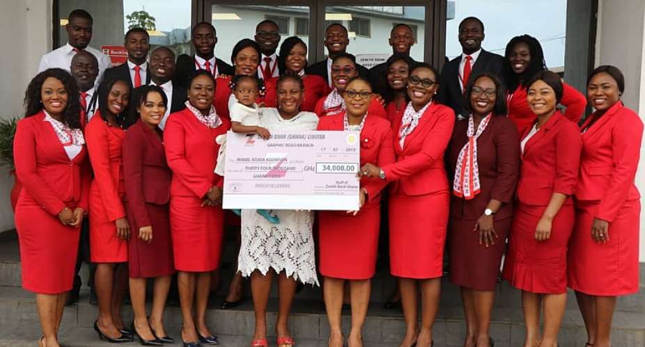 Two-Year-Old Heart Patient Mabel Adjoa Koomson Gets Support From Zenith Bank
