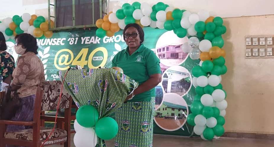 NUNSEC 81 year group  40th: Headmistress pledges to make school one of the best 10 in Accra