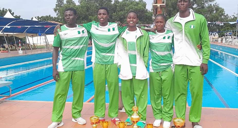 Nigeria wins 3rd Africa Aquatics Zone 2 Junior Swimming Championship