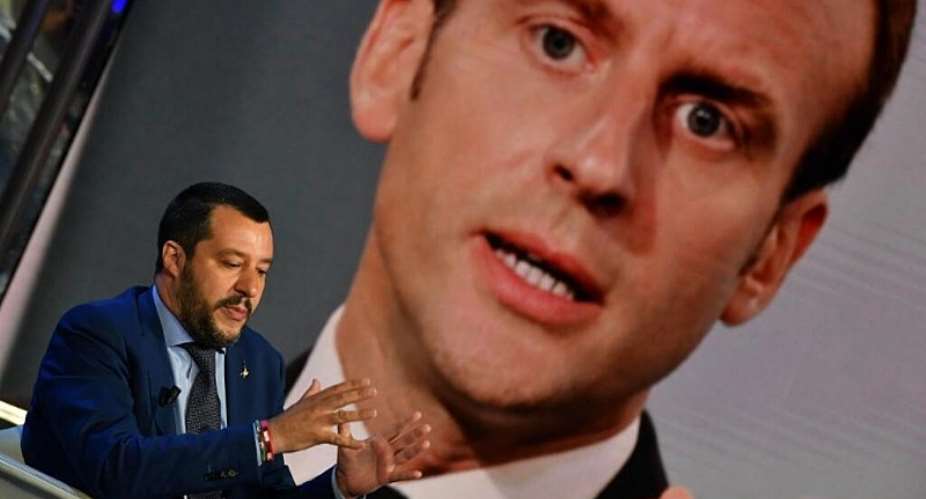 Italy’s envoy to Paris summoned after Salvini’s swipe at Macron over Ukraine