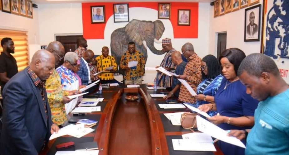 50 Aspirants Pick Forms for 11 National Executive Positions in NPP Elections