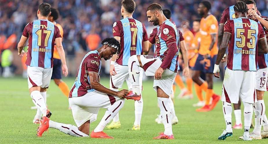 Getty ImagesImage caption: Mohamed Salah marked his first start in the Turkish Super Lig with two goals