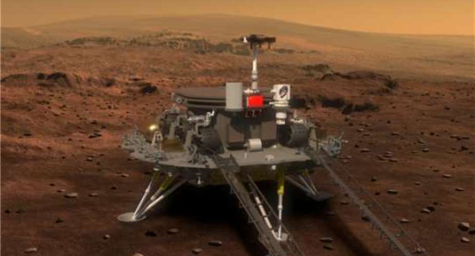 China unveils designed concept of Mars Probe