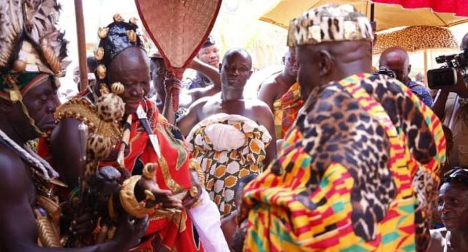 Photos: Otumfuos Historic Visit To Okyenhene