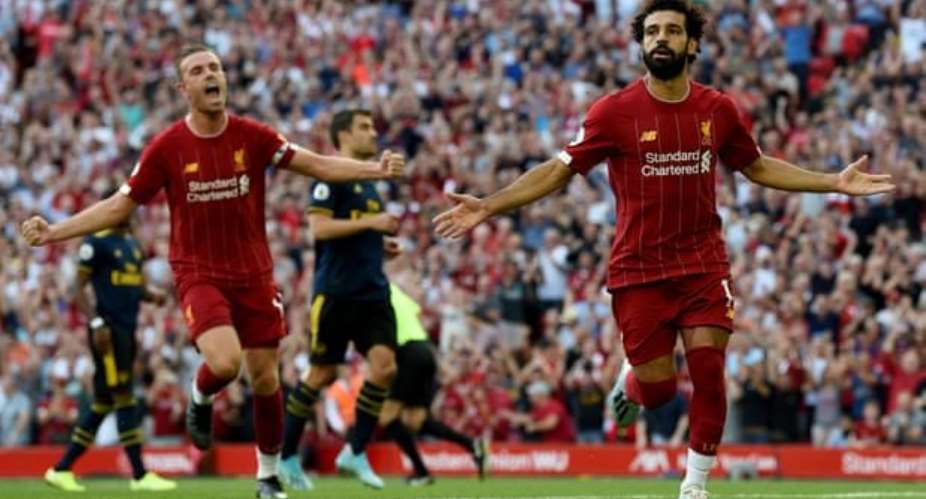 Salah Double Seals Easy Liverpool Win Over Arsenal