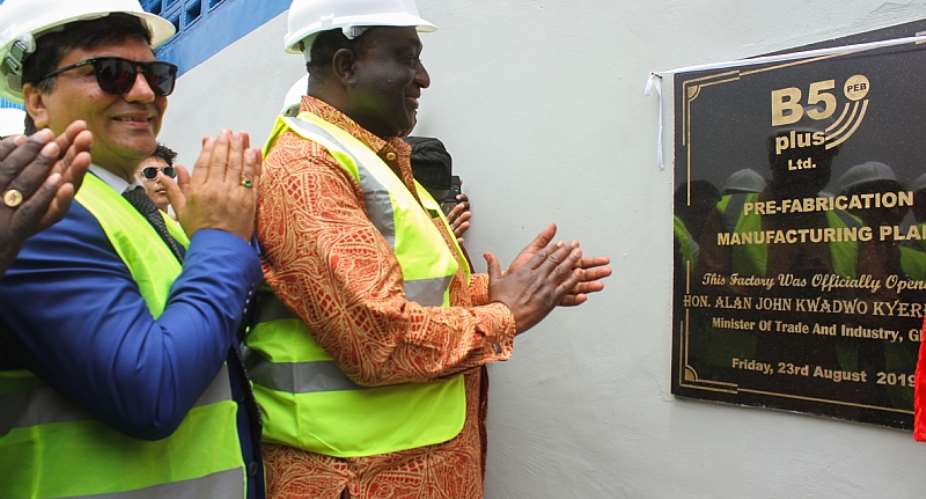 Ghana Unveils West Africas Largest Steel Factory