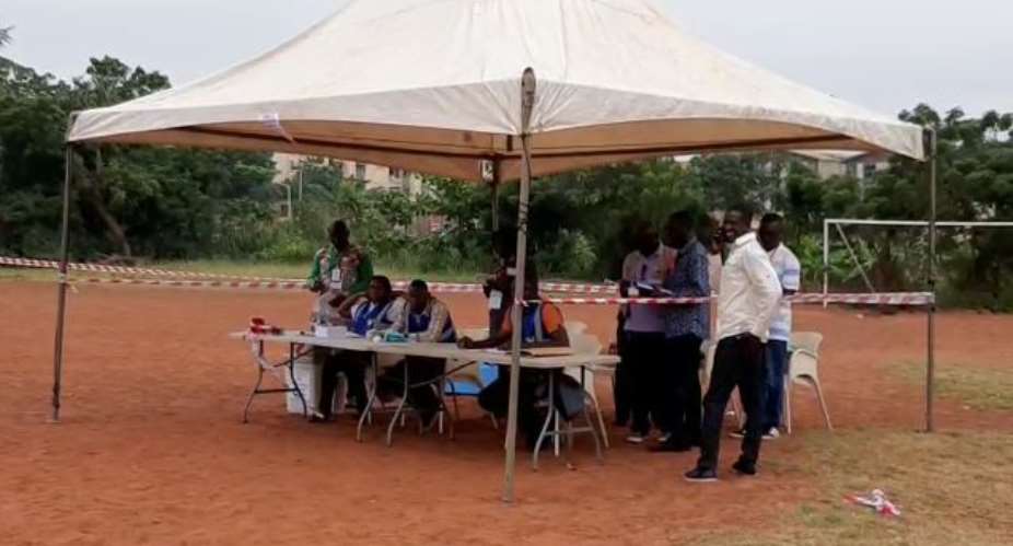 NDC Primaries: Voting Commence Early In Adentan Constituency