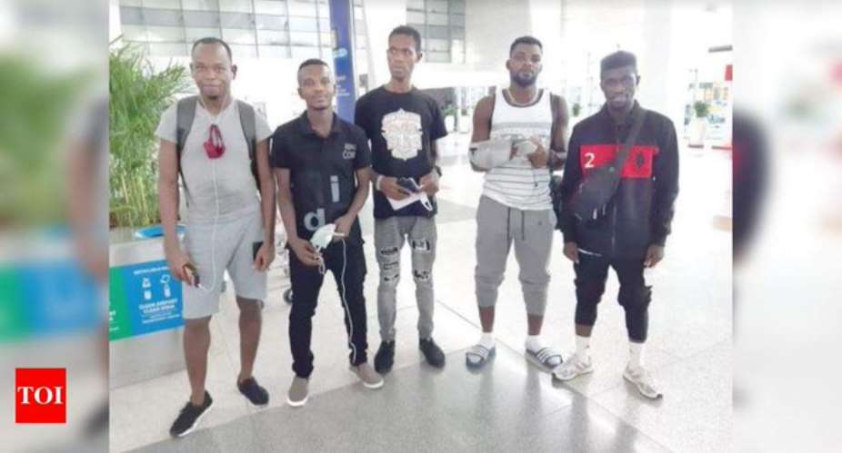 Indian Helps Fly Stranded Ghanaian Footballers Back To Ghana