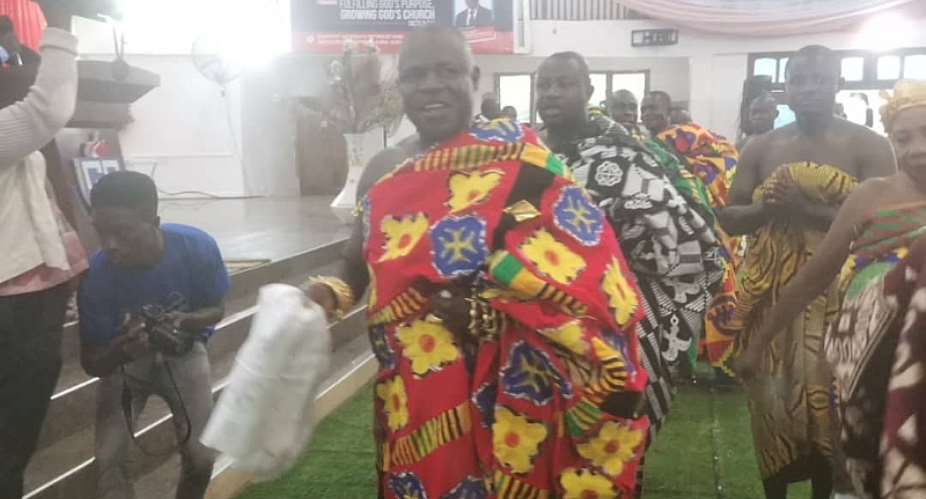 Barimah Osei Hwedie II, Chief of Ejura Traditional Area in the Ashanti Region