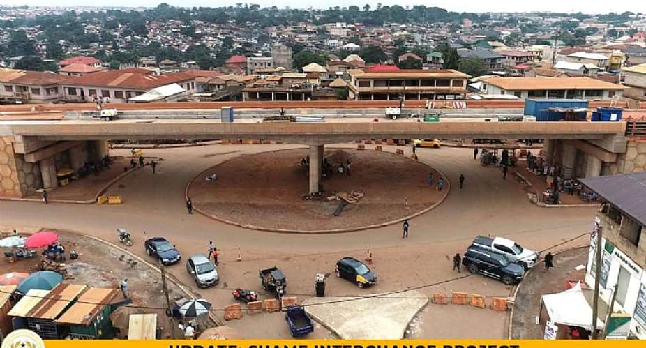Suame Interchange phase two set for October opening