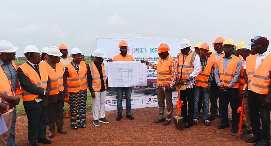 CSIR-PGRRI begins construction of genebank facility at Nyankpala
