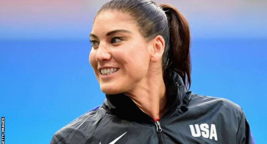 Hope Solo: USA goalkeeper suspended 6 months for cowards comment