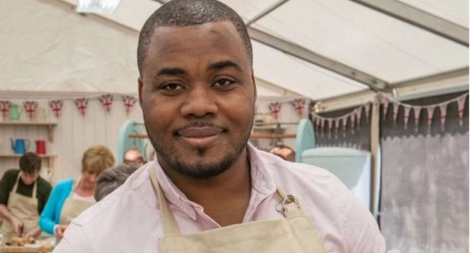 Ghanaian contestant wows fans of British baking contest