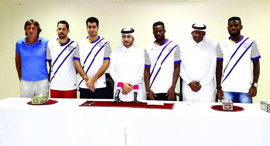 Qatari top flight side Muaither SC unveil David Opoku