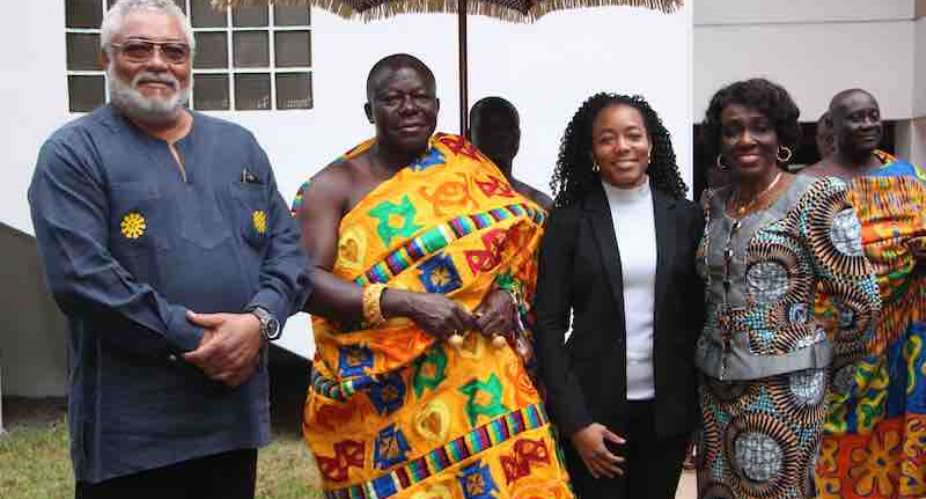 Rawlings Lauds Okyehene-Asantehene Reunion