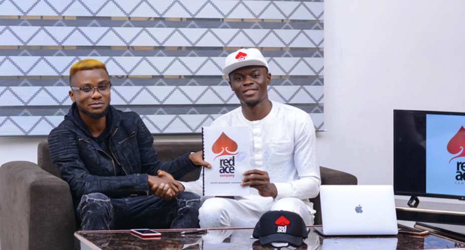 Another Artiste JayDrillz Joins RedAce Management Company