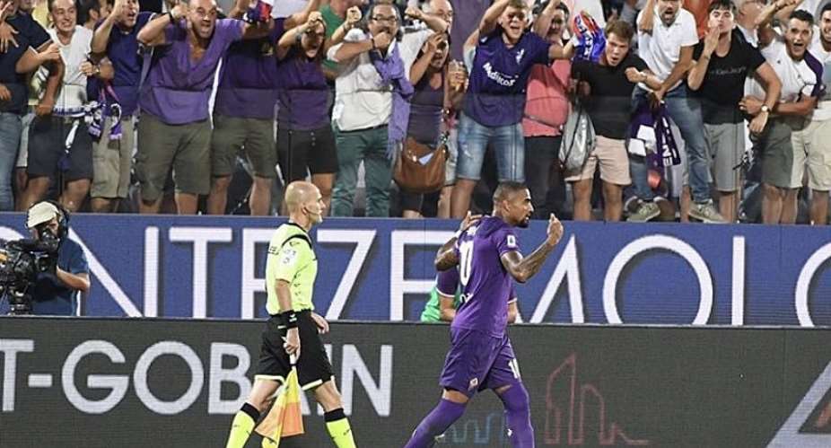 Kevin Prince-Boateng Scores Stunning Goal On His Fiorentina Debut