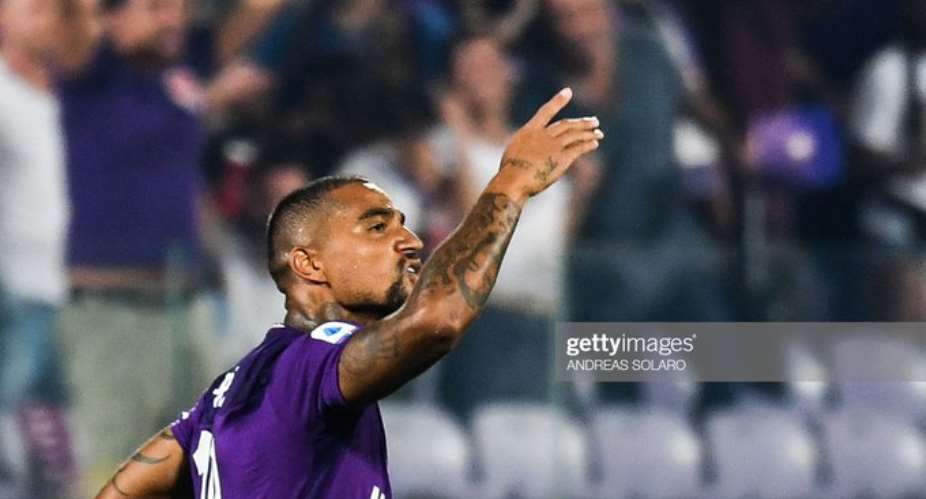 KP Boateng Delighted With His Debut Goal For Fiorentina