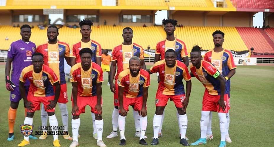 Hearts of Oak part ways with nine players ahead of 2023/24 Ghana Premier League season