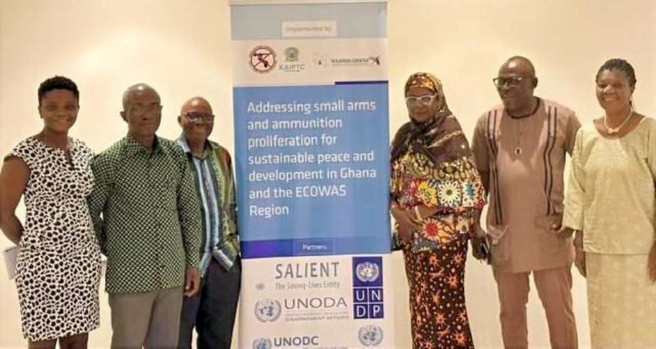 WAANSA Ghana commends IGP Yohuno, calls for intensified fight against illicit arms