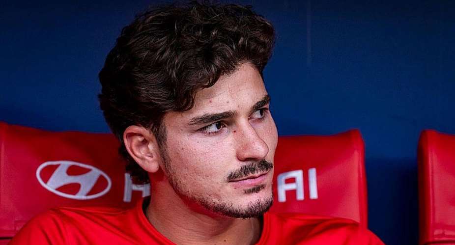 Getty ImagesImage caption: Julian Alvarez was a substitute in Atletico Madrids second league match of the season against Villarreal on Sunday