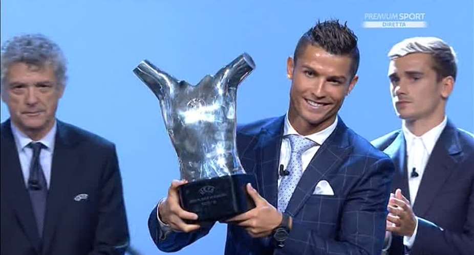 Cristiano Ronaldo Wins Uefas Best Player