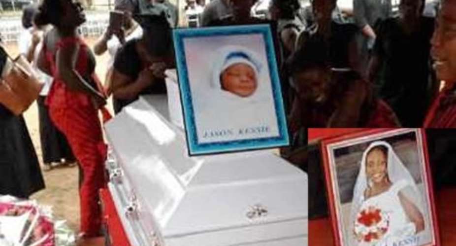 SDA Pastor Buries Wife And Children Killed In Dansoman Fire