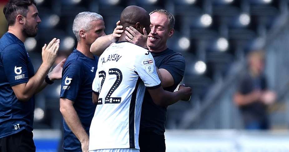 Andre Ayew Is Happy And Motivated At Swansea City Amid Future Uncertainty