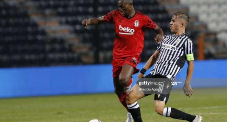 Bernard Mensah's Besiktas Debut Ends In Defeat To PAOK