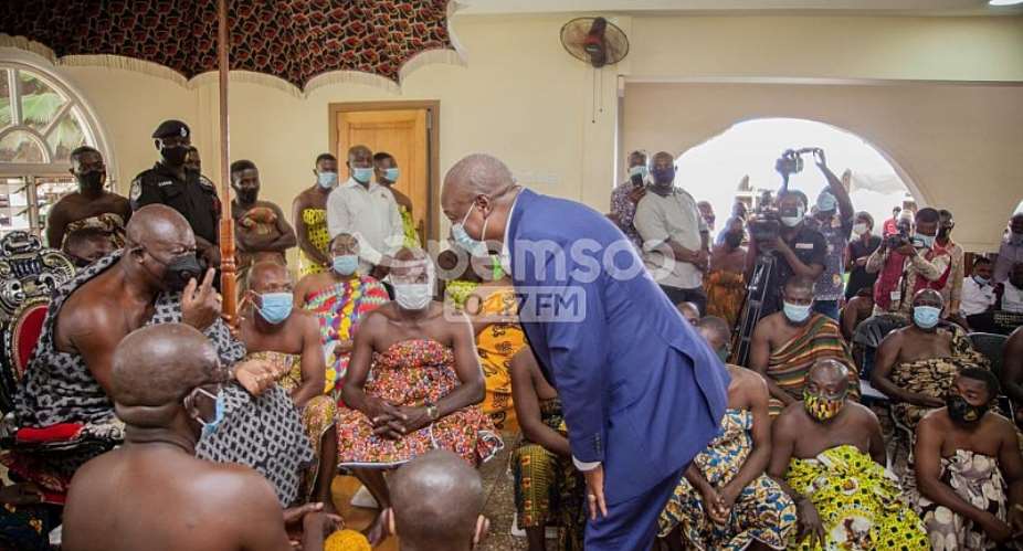 Tell Ghanaians The Wrongs Of The Past – Otumfuo Tells Mahama