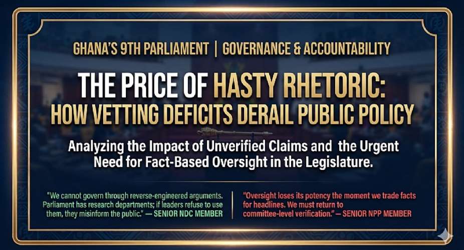 The Price of Hasty Rhetoric: How Afenyo-Markin’s Shoot First, Think Later Style Derails Ghanaian Public Policy