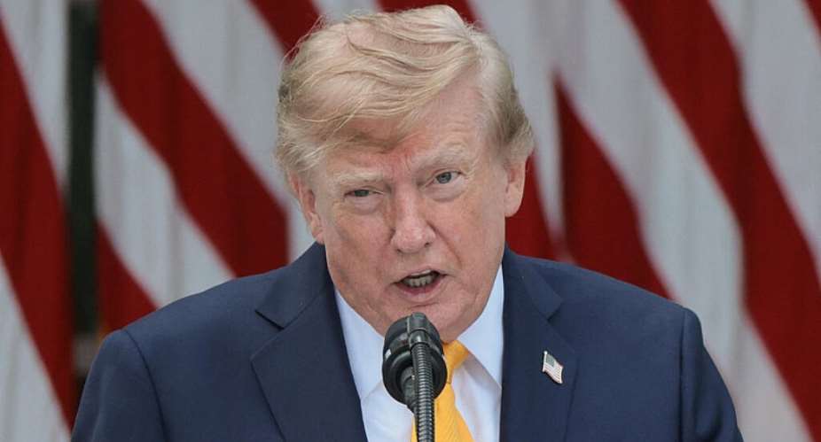 US President Donald Trump speaks in the Rose Garden at the White House in Washington, August 24, 2026 -  Jonathan Ernst, Reuters
