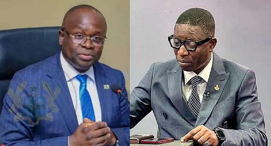 Dr. Edward Kofi Omane-Boamah and Mr. Rashid Tanko Computer