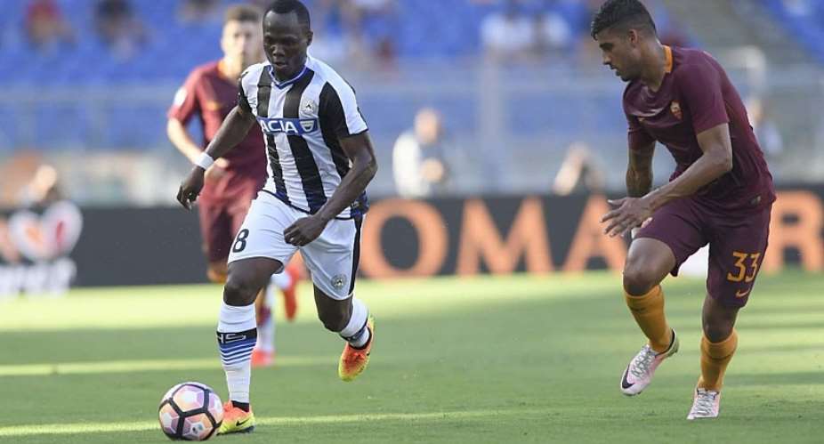 Ghana ace Agyemang-Badu signs fresh deal at Udinese