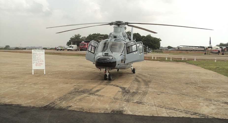 Bad Roads Force Mahama To Fly Helicopters