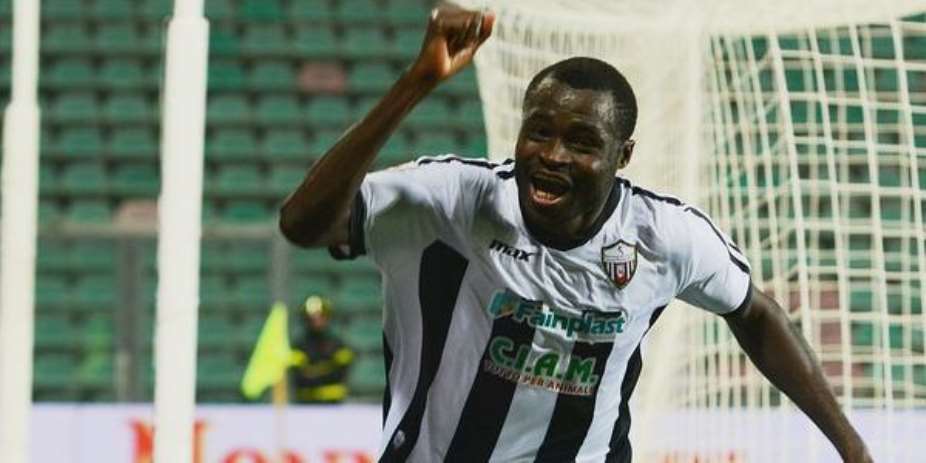 Bright Addae targets topflight football with Serie B side Ascoli