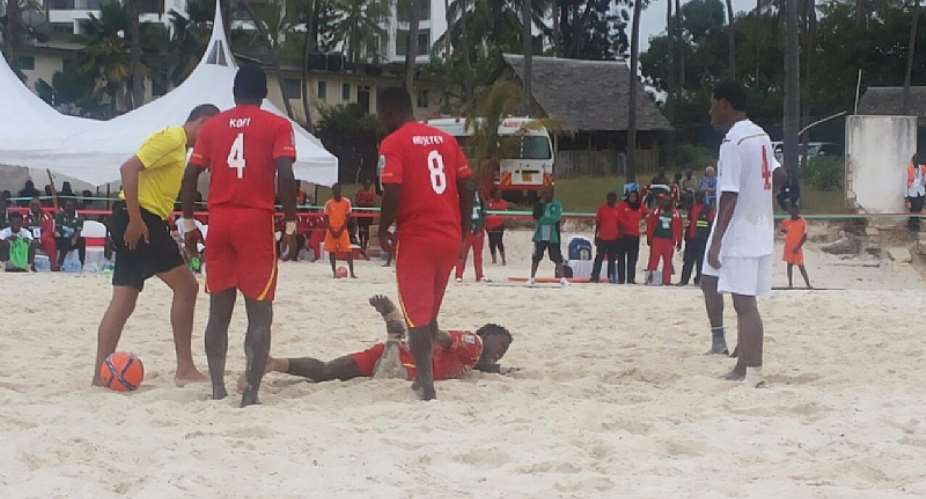 AFCON 2016 Beach Soccer Qualifier: Black Sharks annihilate Kenya 10-3 in Mombasa