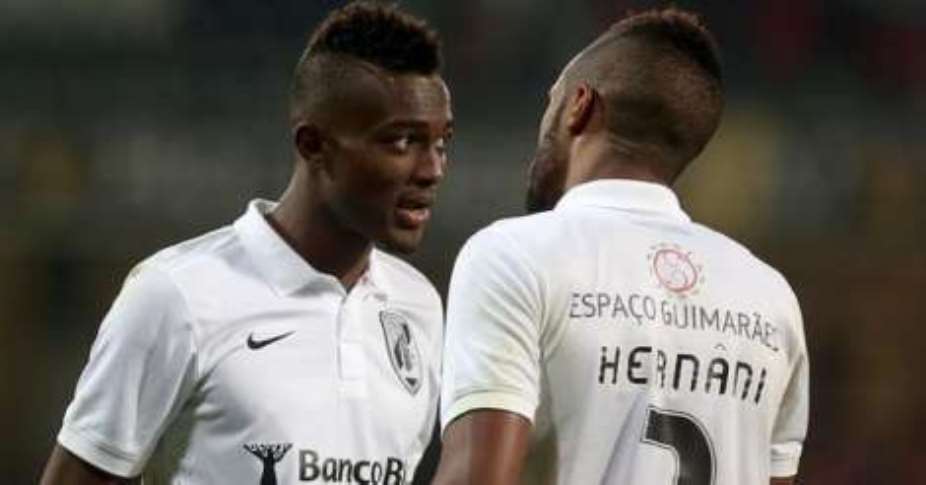 Bernard Mensah: Ghanaian player makes second debut for Vitoria Guimaraes