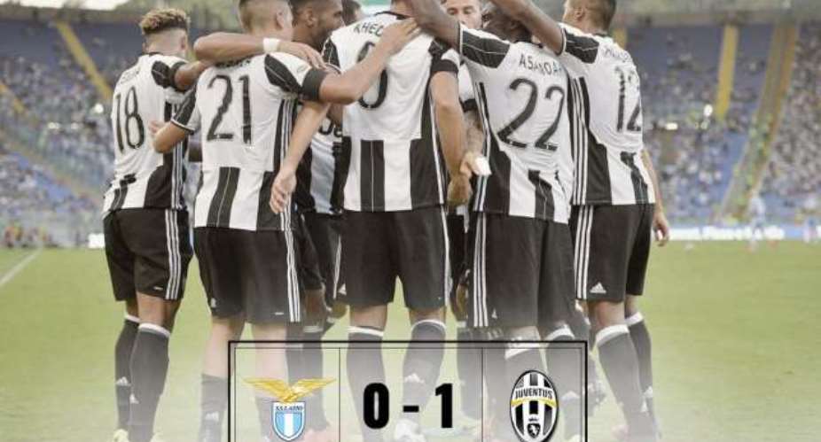 Masterful Kwadwo Asamoah excels again as Juventus defeat Lazio