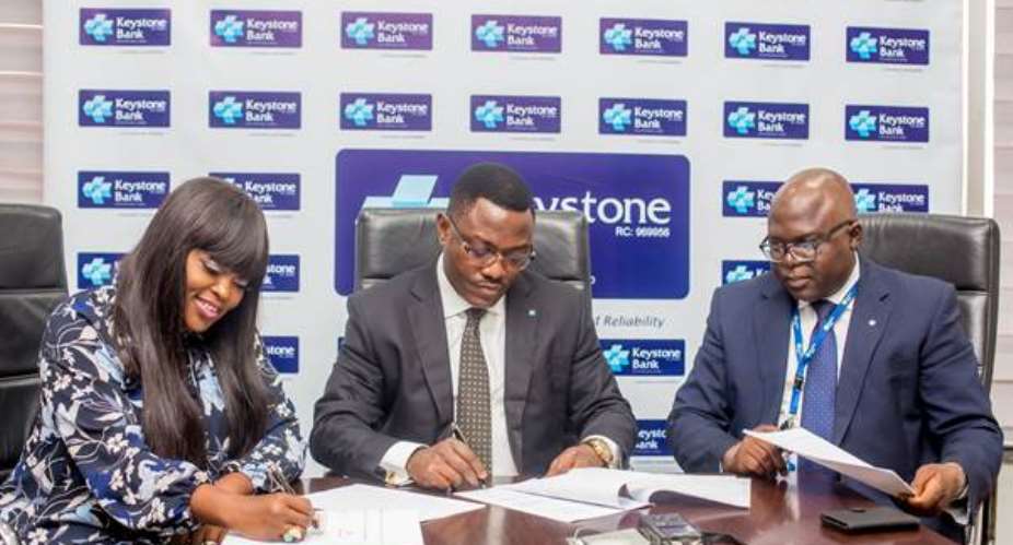 Keystone Bank signs Actress, Funke Akindele as brand ambassador