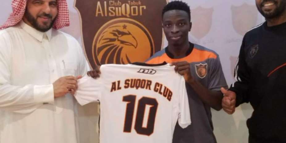 Frank Sarfo Gyamfi Joins Al Suqoor FC In Saudi Arabia