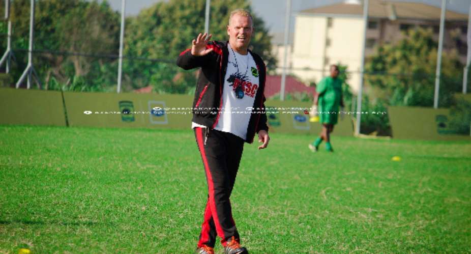 Kotoko Coach Kjetil Zachariassen Delighted With Ashgolds Progress In CAF Confederations Cup