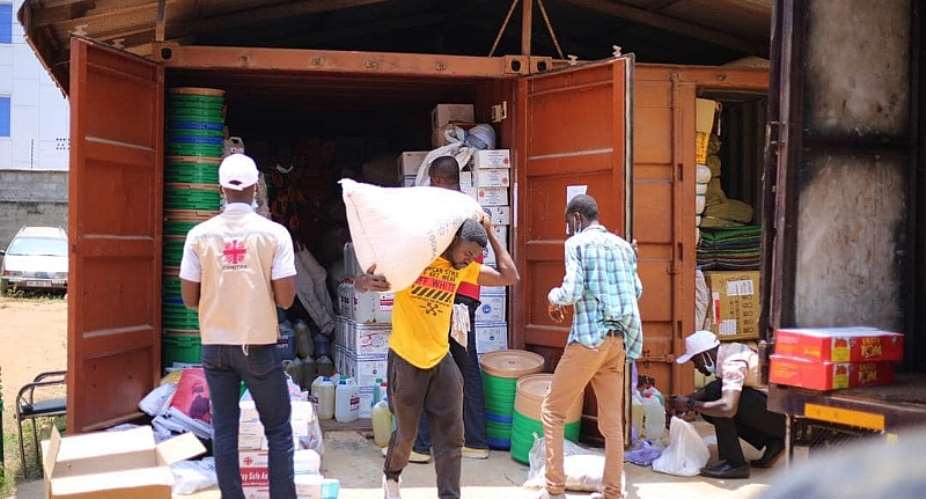 Caritas Ghana Dispatches Vatican Grant Goods To 800 Indigent Poor Impacted By COVID-19